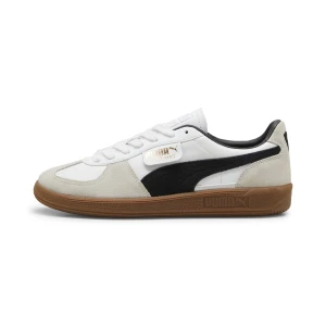 PUMA Sneakersy unisex Palermo ze skóry, Buty, Biały,