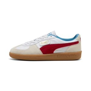 PUMA Sneakersy unisex Palermo ze skóry, Buty, Biały,