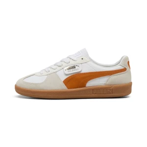 PUMA Sneakersy unisex Palermo ze skóry, Buty, Biały,