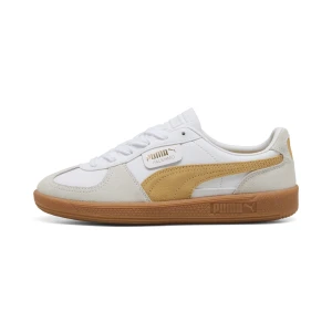 PUMA Sneakersy unisex Palermo ze skóry, Buty, Biały,