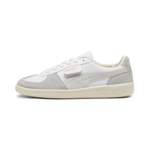 PUMA Sneakersy unisex Palermo ze skóry, Buty, Biały,