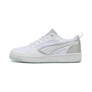 PUMA Sneakersy unisex Rebound v6 Low Aqua Metalicznys, Buty, Biały,