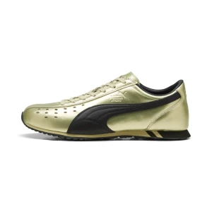 PUMA Sneakersy unisex Sprint Metaliczny, Buty, Złoty,