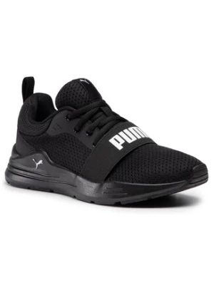 Puma Sneakersy Wired Run Jr 374214 01 Czarny