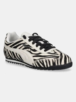 Puma sneakersy zamszowe Arizona Zebra Wns damskie kolor beżowy 404398