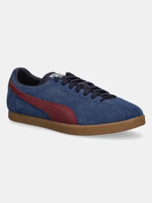 Puma sneakersy zamszowe Brasil kolor niebieski 401048