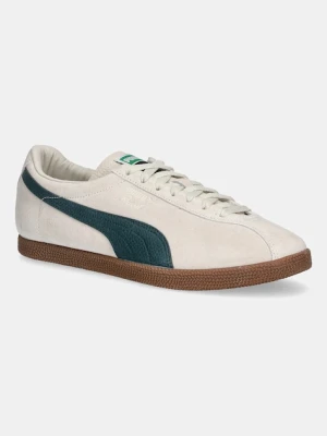 Puma sneakersy zamszowe Brasil LTH męskie kolor beżowy 403246