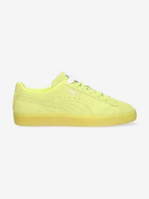 Puma sneakersy zamszowe Classic XXI 374915.73 kolor żółty 374915.73-ZOLTY