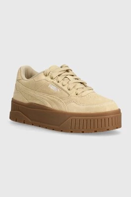 Puma sneakersy zamszowe Karmen II Idol SD kolor beżowy 397462