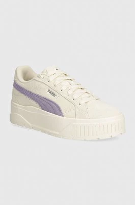 Puma sneakersy zamszowe Karmen II kolor beżowy 397457