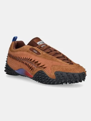 Puma sneakersy zamszowe Puma x Aries Mostro Craft męskie kolor brązowy 401318