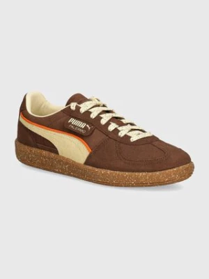 Puma sneakersy zamszowe Palermo Cannoli kolor brązowy 398382