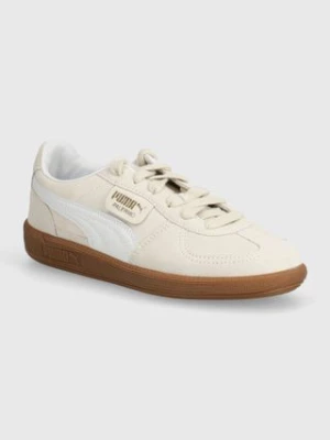 Puma sneakersy zamszowe Palermo Cobalt Glaze kolor beżowy 396463