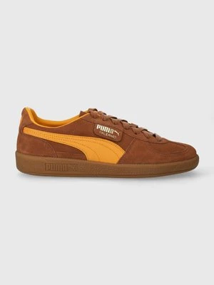 Puma sneakersy zamszowe Palermo Cobalt Glaze kolor brązowy 396463