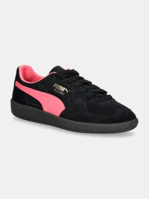 Puma sneakersy zamszowe Palermo Cobalt Glaze kolor czarny 396463