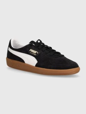 Puma sneakersy zamszowe Palermo Cobalt Glaze kolor czarny 396463