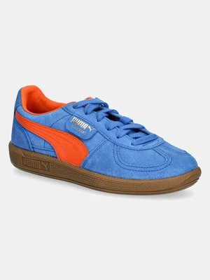 Puma sneakersy zamszowe Palermo Cobalt Glaze kolor niebieski 396463