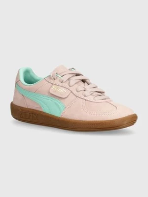 Puma sneakersy zamszowe Palermo Cobalt Glaze kolor różowy 396463