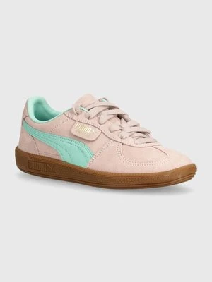 Puma sneakersy zamszowe Palermo Cobalt Glaze kolor różowy 396463