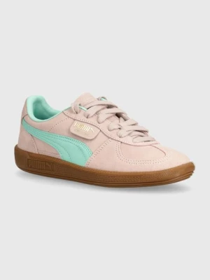 Puma sneakersy zamszowe Palermo Cobalt Glaze kolor różowy 396463