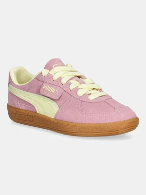 Puma sneakersy zamszowe Palermo Cobalt Glaze kolor różowy 396463