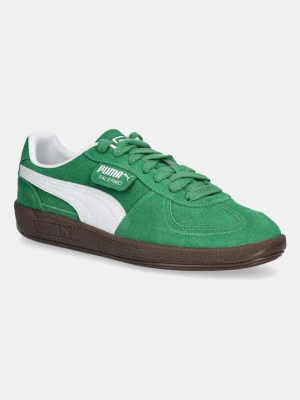 Puma sneakersy zamszowe Palermo Cobalt Glaze kolor zielony 396463