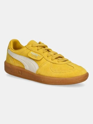 Puma sneakersy zamszowe Palermo Cobalt Glaze kolor żółty 396463