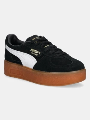 Puma sneakersy zamszowe Palermo Elevata Wns kolor czarny 399348