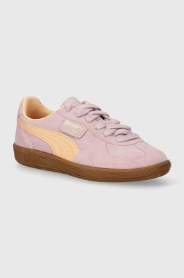Puma sneakersy zamszowe Palermo Cobalt Glaze kolor różowy 396463