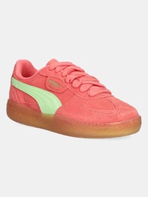 Puma sneakersy zamszowe Palermo Moda Xtra Gum Wns damskie kolor pomarańczowy 400323