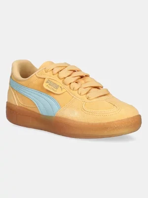 Puma sneakersy zamszowe Palermo Moda Xtra Gum Wns damskie kolor pomarańczowy 400323