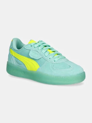 Puma sneakersy zamszowe Palermo Moda Xtra kolor turkusowy 398534