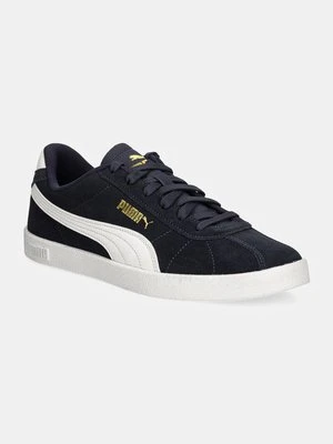 Puma sneakersy zamszowe Puma Club II kolor granatowy 397444