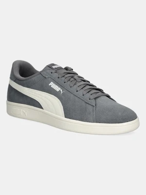 Puma sneakersy zamszowe PUMA Smash 3.0 kolor szary
