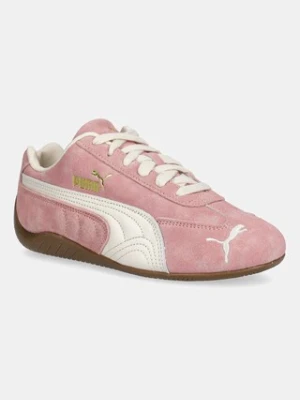 Puma sneakersy zamszowe Speedcat Faded damskie kolor różowy 403688