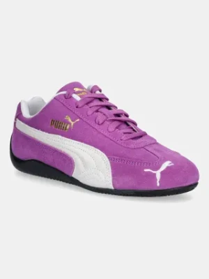 Puma sneakersy zamszowe Speedcat OG kolor fioletowy 398846