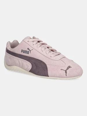 Puma sneakersy zamszowe Speedcat OG kolor różowy 398846