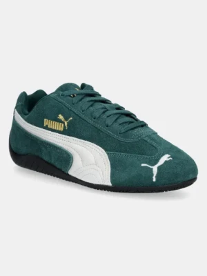 Puma sneakersy zamszowe Speedcat OG kolor zielony 398846