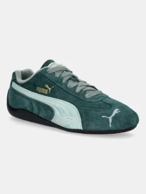 Puma sneakersy zamszowe Speedcat The NeverWorn V kolor zielony 401532