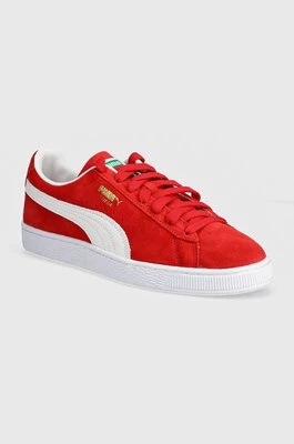 Puma sneakersy zamszowe Suede Classic kolor czerwony 399781