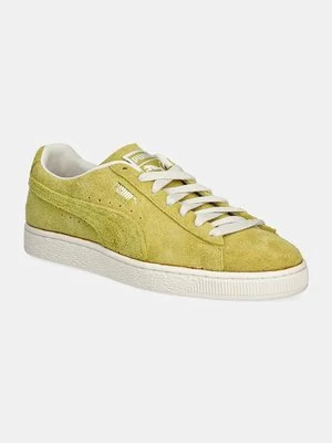 Puma sneakersy zamszowe Suede The NeverWorn IV kolor zielony 398945