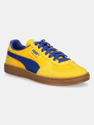 Puma sneakersy zamszowe Super Team PARMA Sport kolor żółty 401079