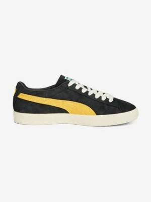 Puma sneakersy zamszowe VTG Hairy kolor czarny 385698.06-CZARNY