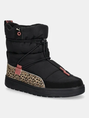 Puma śniegowce Snowbae Wns Animal Flair kolor czarny 402654