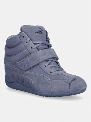 Puma Speedcat Wedge sneakersy damskie zamszowe szary