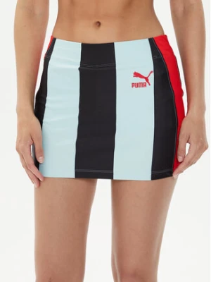 Puma Spódnica mini DUA LIPA 671256 Kolorowy Slim Fit