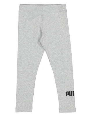 Puma Spodnie dresowa "ESS Logo" w kolorze szarym rozmiar: 98