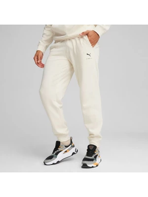 Puma Spodnie dresowe "Better Sportswear" w kolorze białym rozmiar: L