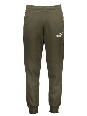 Puma Spodnie dresowe "C- PMA ESS" w kolorze khaki rozmiar: XL