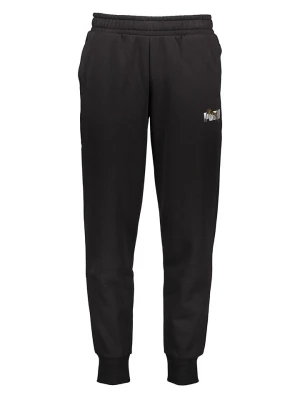 Puma Spodnie dresowe "Essentials+" w kolorze czarnym rozmiar: XL